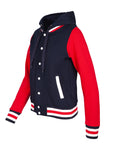 Hooded Varsity Jacket