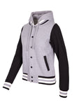 Hooded Varsity Jacket